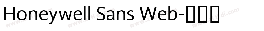 Honeywell Sans Web字体转换